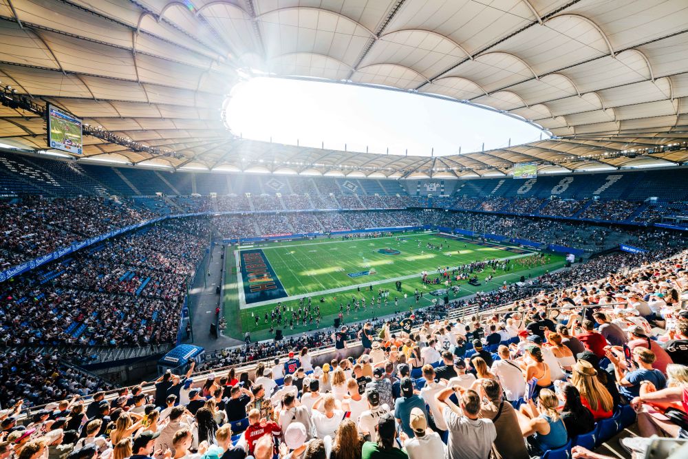 Volksparkstadion Hamburg Sea Devils ELF