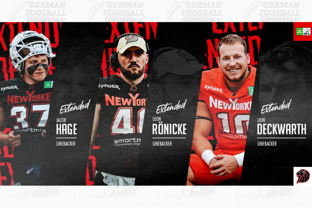 New Yorker Lions, American Football, AFVD, American Football Verband Deutschland, GFL, German Football League, German Football Network