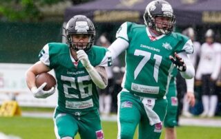 Dragons vs Rangers AFBÖ AFL