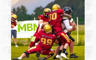 Prague Black Panthers, Telfs Patriots, AFL, AFBÖ, American Football, German Football Network,