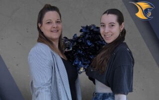Shirin Kamberger und Melanie Derbeck Coaches Wiesbaden Phantoms Cherrleader