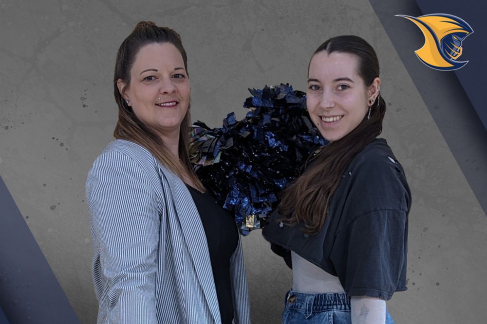 Shirin Kamberger und Melanie Derbeck Coaches Wiesbaden Phantoms Cherrleader