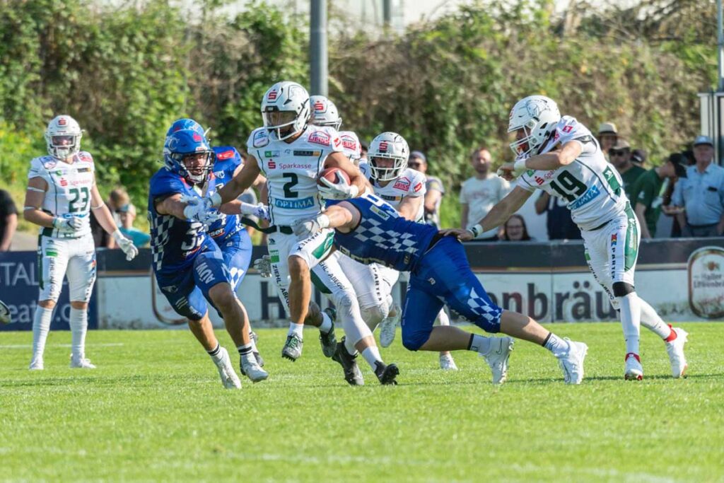 Schwäbisch Hall Unicorns, Allgäu Comets, American Football, AFVD, American Football Verband Deutschland, GFL, German Football League, German Football Network,