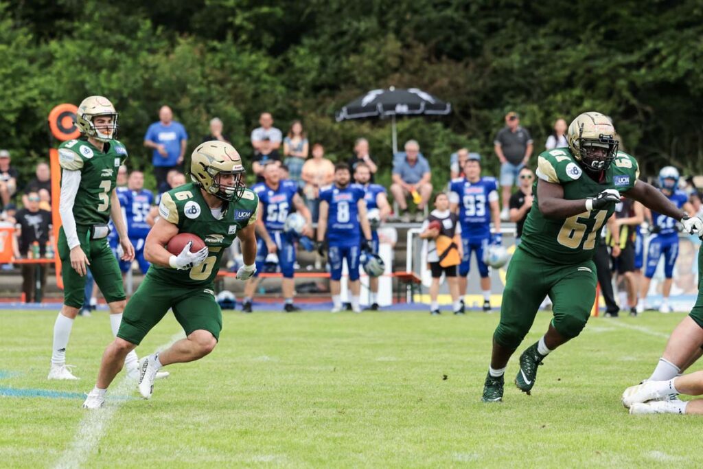 Montabaur Fighting Farmers, Albershausen Crusaders, American Football, AFVD, American Football Verband Deutschland, GFL, GFL2, German Football League, German Football League 2, German Football Network,