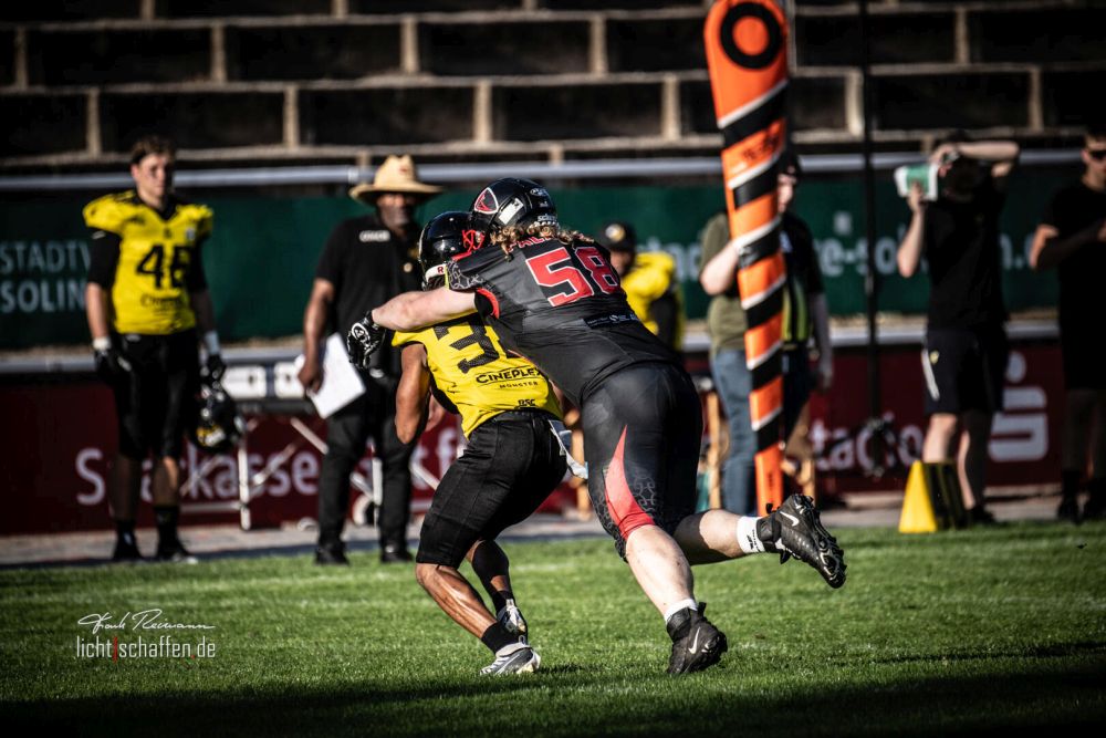 Solingen Paladins, Regionalliga, American Football, AFVD, American Football Verband Deutschland, GFL, German Football League, German Football Network,