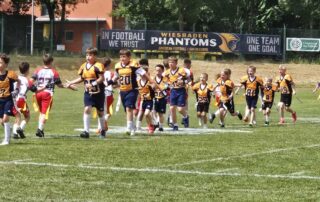 Wiesbaden Phantoms, Flag-Liga U10, American Football, AFVD, American Football Verband Deutschland, GFL, German Football League, GFL2, Regionalliga, German Football Network,