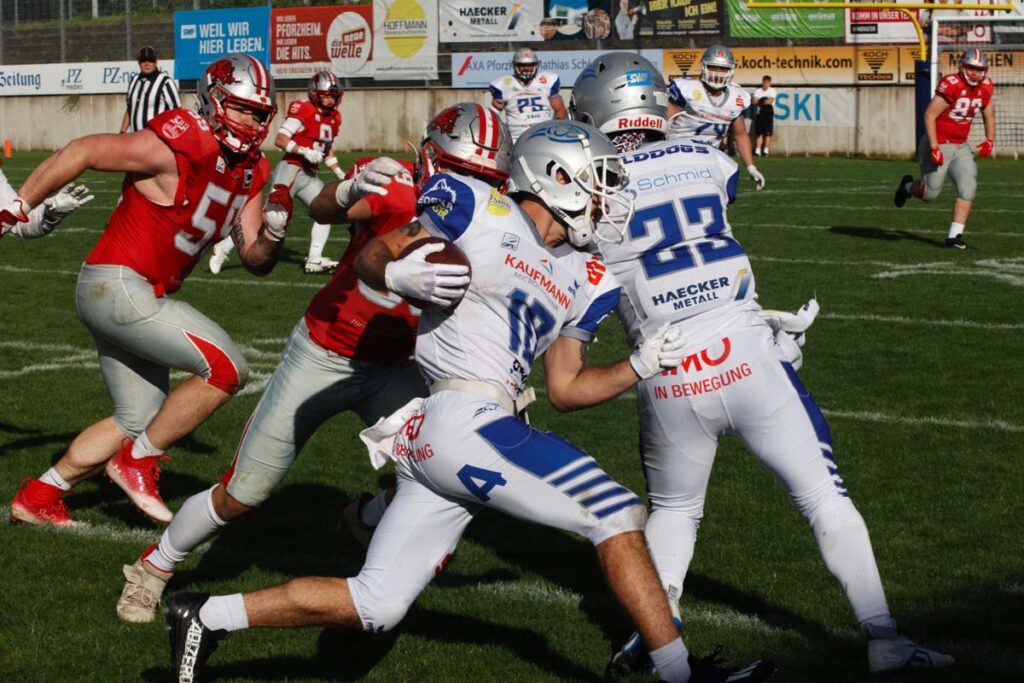 Pforzheim Wilddogs, Fursty Razorbacks, American Football, AFVD, American Football Verband Deutschland, GFL, German Football League, GFL2, German Football Network,