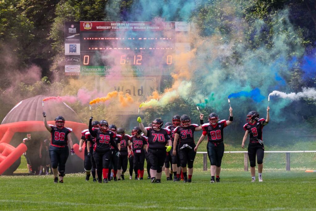 Solingen Assassins, Mülheim Shamrocks Damen, American Football, AFVD, American Football Verband Deutschland, GFL, German Football League, GFL2, Regionalliga, German Football Network,