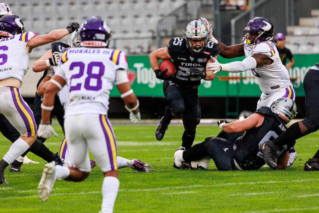 Raiders Tirol, Vienna Vikings, American Football, AFBÖ, AFL, American Football Bund Österreich, German football Network