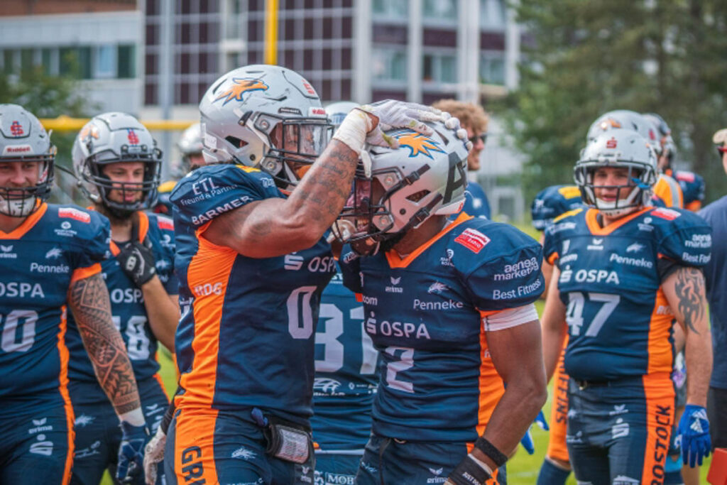 Rostock Griffins, Oldenburg Knights, American Football, AFVD, American Football Verband Deutschland, GFL, German Football League, GFL2, Regionalliga, German Football Network,