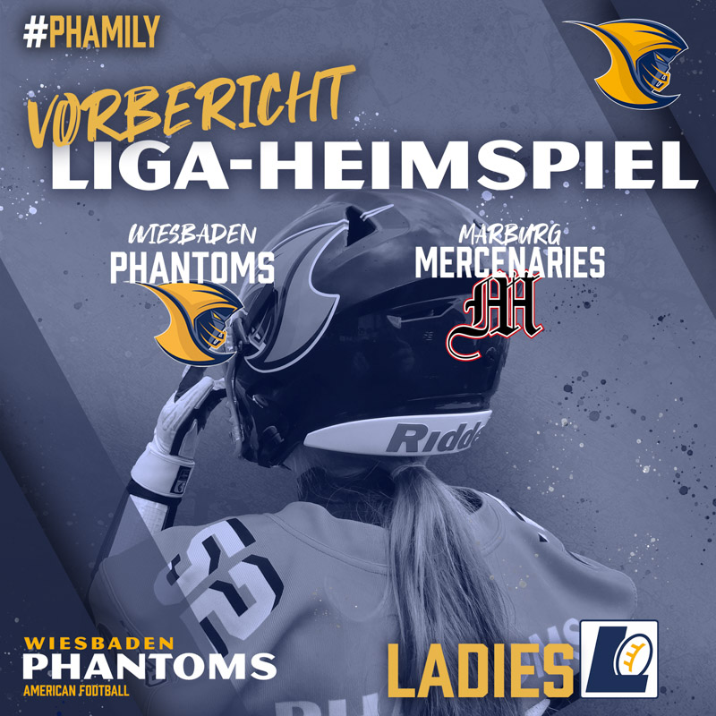 Wiesbaden Phantoms Ladies, Marburg Mercenaries Damen, DBL2, American Football, AFVD, American Football Verband Deutschland, GFL, German Football League, GFL2, Regionalliga, German Football Network,