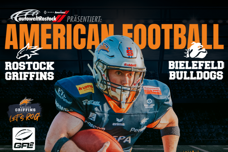 Rostock Griffins, American Football, AFVD, American Football Verband Deutschland, GFL, German Football League, GFL2, Regionalliga, German Football Network,