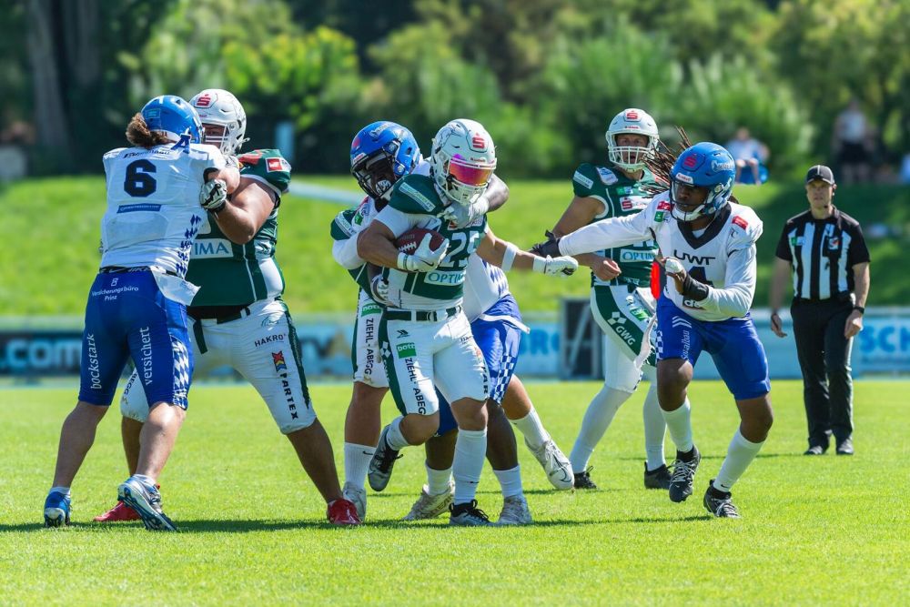 Schwäbisch Hall Unicorns, Allgäu Comets, American Football, AFVD, American Football Verband Deutschland, GFL, German Football League, German Football Network,