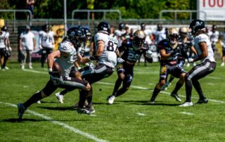 Rebels am ball gegen Dolphins 11.8.24