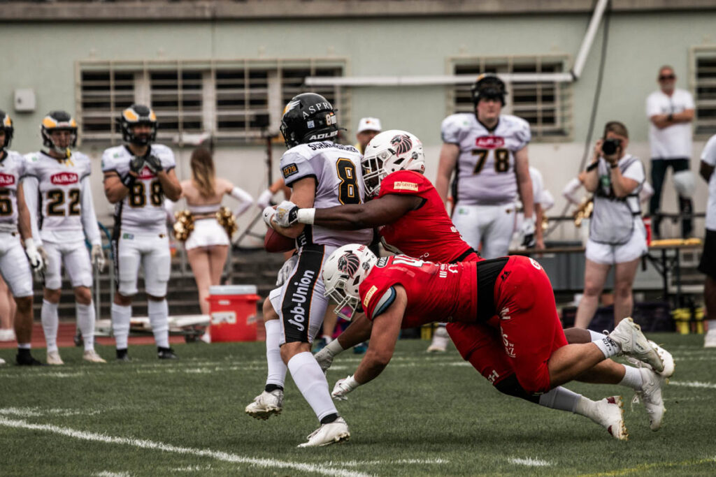 Berlin Adler, New Yorker Lions, American Football, AFVD, American Football Verband Deutschland, GFL, German Football League, GFL2, Regionalliga, German Football Network,