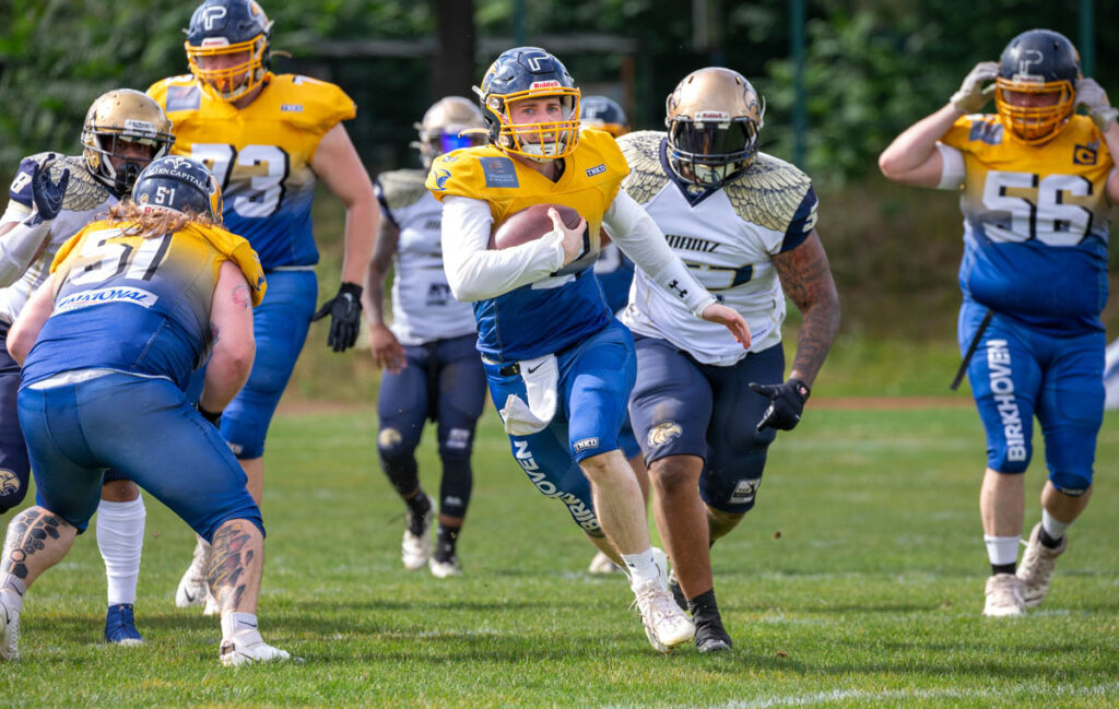 WiesbadenPhantoms, Mainz Golden Eagles, American Football, AFVD, American Football Verband Deutschland, GFL, German Football League, GFL2, Regionalliga, German Football Network,