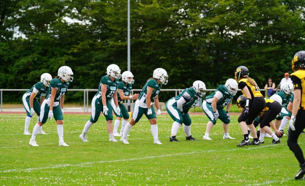 Schwäbisch Hall Unicorns Woman, Erlangen Rebels, American Football, AFVD, American Football Verband Deutschland, GFL, German Football League, German Football Network,