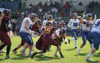 Wiesbaden Phantoms, Rüsselsheim Crusaders, DBL2, American Football, AFVD, American Football Verband Deutschland, GFL, German Football League, GFL2, Regionalliga, German Football Network,