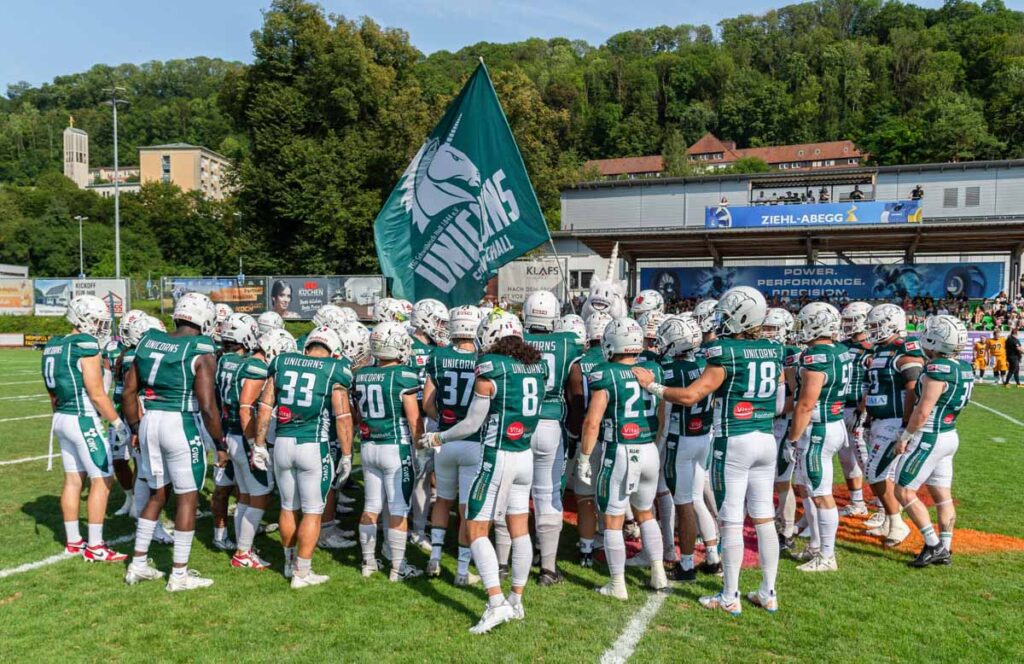 Schwäbisch Hall Unicorns, American Football, AFVD, American Football Verband Deutschland, GFL, German Football League, German Football Network,