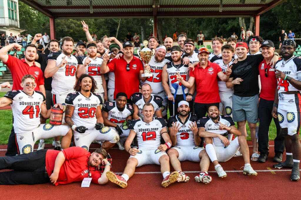 Düsseldorf Panther, Cottbus Crayfish, American Football, AFVD, American Football Verband Deutschland, GFL, German Football League, GFL2, Regionalliga, German Football Network,