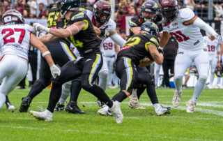 Rhein Fire, Stuttgart Surge, American Football, ELF, European League of Football, German Football Network,