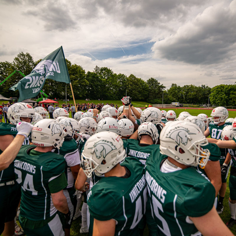 Schwäbisch Hall Unicorns U2, American Football, AFVD, American Football Verband Deutschland, GFL, German Football League, German Football Network,