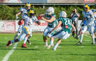 Hildesheim Invaders, Schwäbisch Hall Unicorns, American Football, AFVD, American Football Verband Deutschland, GFL, German Football League, GFL2, Regionalliga, German Football Network,