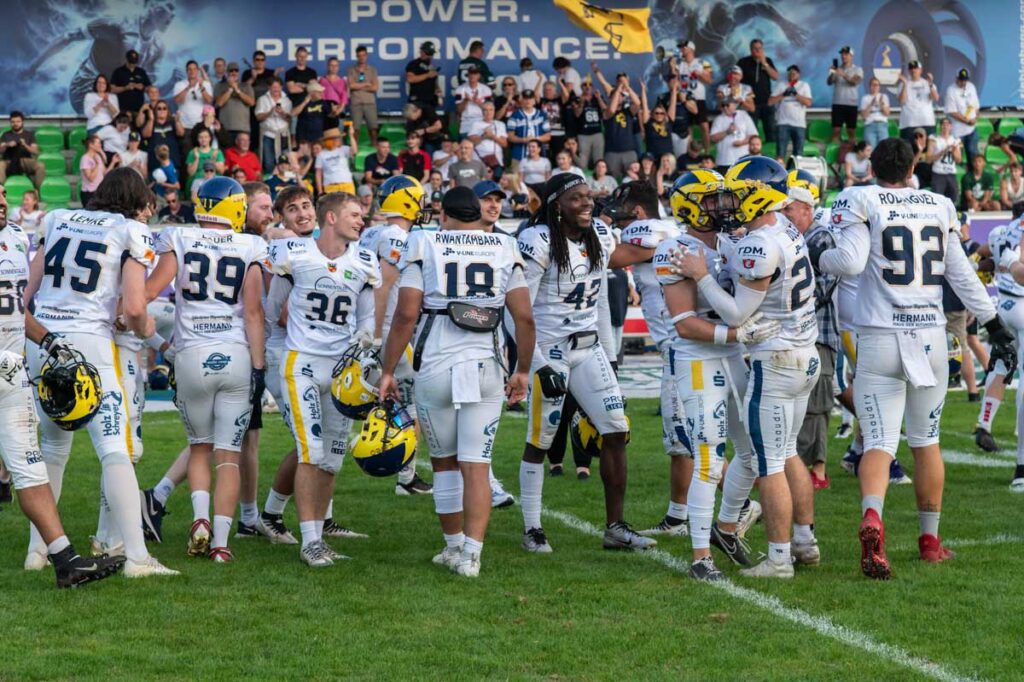 Hildesheim Invaders, Schwäbisch Hall Unicorns, American Football, AFVD, American Football Verband Deutschland, GFL, German Football League, GFL2, Regionalliga, German Football Network,