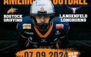 Rostock Griffins, Langenfeld Longhorns, American Football, AFVD, American Football Verband Deutschland, GFL, German Football League, GFL2, Regionalliga, German Football Network,