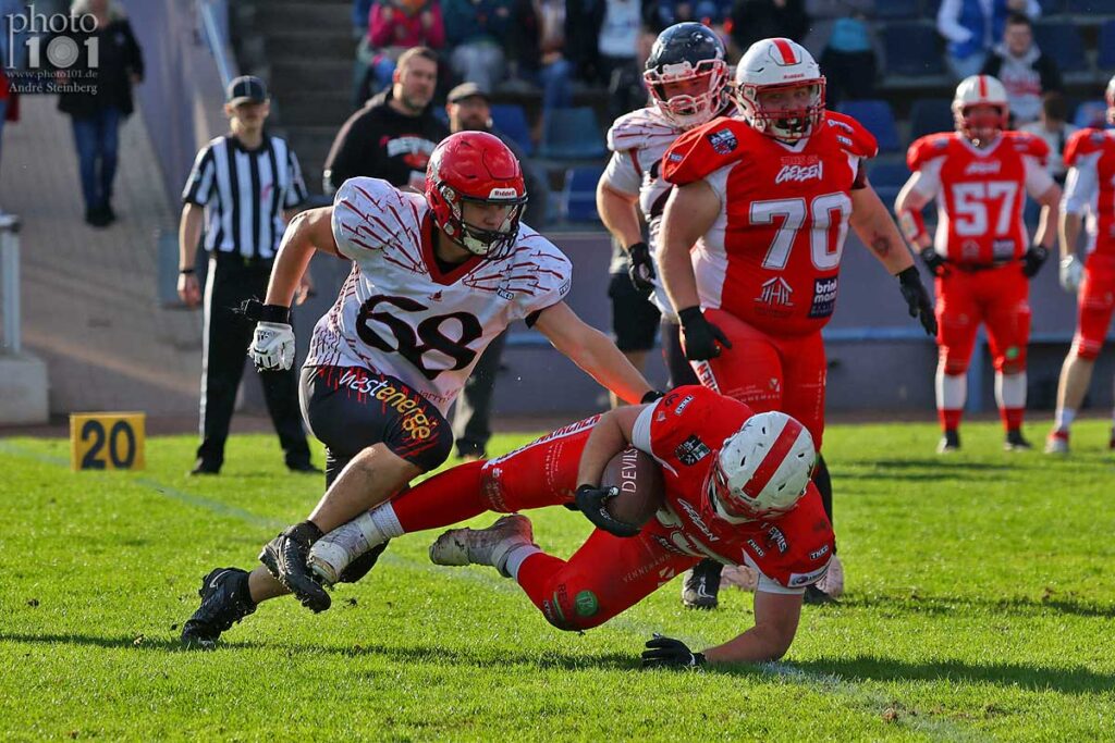 Gelsenkirchen Devils, Siegen Sentinels, American Football, AFCV-NRW, Verbandsliga West, AFVD, American Football Verband Deutschland, GFL, German Football League, German Football Network, Photo101