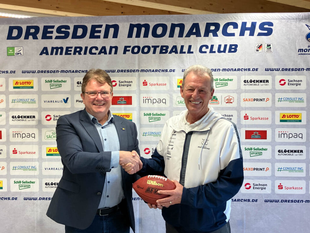 Dresden Monarchs, American Football, AFCV-NRW, AFVD, American Football Verband Deutschland, GFL, German Football League, German Football Network