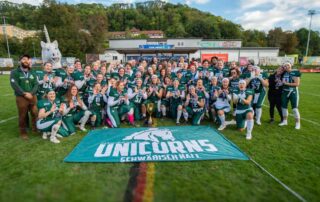 Schwäbisch Hall Unicorns Woman, Stuttgart Scorpions Sisters, American Football, AFVD, American Football Verband Deutschland, GFL, German Football League, GFL2, Regionalliga, German Football Network,