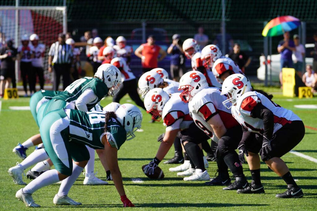 Schwäbisch Hall Unicorns Woman, Stuttgart Scorpions Sisters, American Football, AFVD, American Football Verband Deutschland, GFL, German Football League, GFL2, Regionalliga, German Football Network,