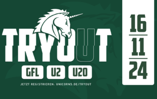 Schwäbisch Hall Unicorns, American Football, AFVD, American Football Verband Deutschland, GFL, German Football League, GFL2, Regionalliga, German Football Network,