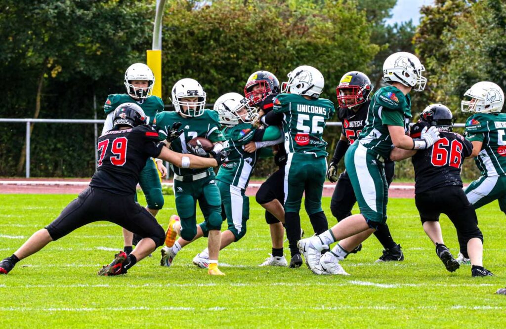 Schwäbisch Hall Unicorns, American Football, AFVD, American Football Verband Deutschland, GFL, German Football League, GFL2, Regionalliga, German Football Network,