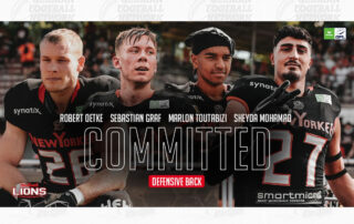 New Yorker Lions, German Football Network, GFN, German Football League, AFVD, GFL, DFFL, AFBÖ, AFLE, EFA, ELF, American Football, NFL, Football is family