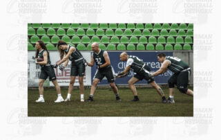 German Football Network, GFN, Schwäbisch Hall Unicorns Flag, German Football League, AFVD, GFL, DFFL, AFBÖ, AFLE, EFA, ELF, American Football, NFL, Football is family