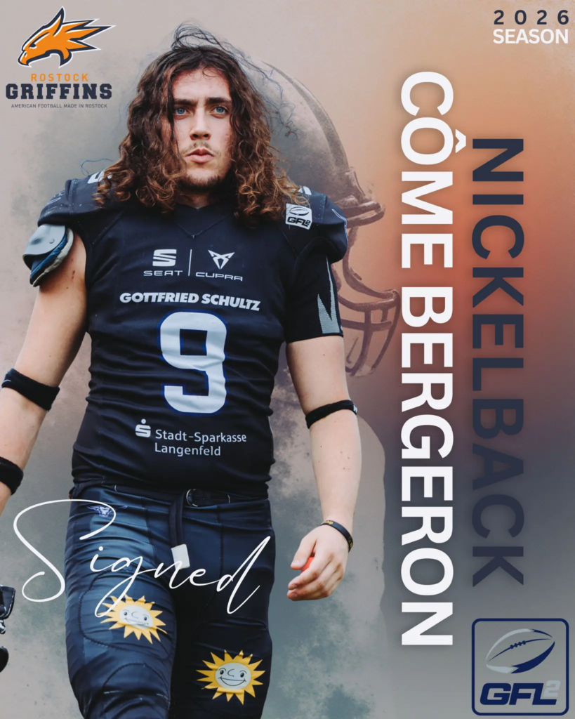 Rostock Griffins, German Football Network, GFN, German Football League, AFVD, GFL, DFFL, AFBÖ, AFLE, EFA, ELF, American Football, NFL, Football is family