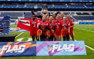 Österreich Nationalmannschaft U13 Flag, German Football Network, GFN, German Football League, AFVD, GFL, DFFL, AFBÖ, AFLE, EFA, ELF, American Football, NFL, Football is family