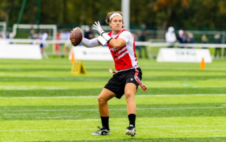 Österreich Nationalmannschaft Herren Flag, German Football Network, GFN, German Football League, AFVD, GFL, DFFL, AFBÖ, AFLE, EFA, ELF, American Football, NFL, Football is family