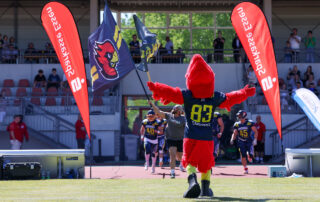 Wohnbau Assindia Cardinals, German Football Network, GFN, Mülheim Shamrocks, Wesseling Blackvenom, German Football League, AFVD, GFL, DFFL, AFBÖ, AFLE, EFA, ELF, American Football, NFL, Football is family