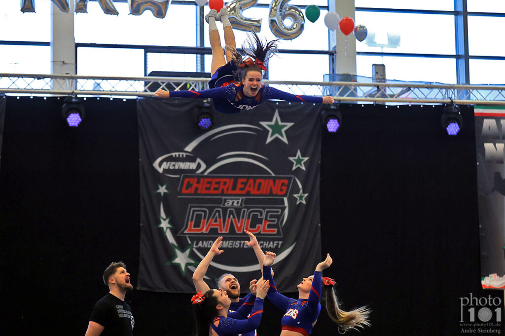 AFCV-NRW, Landesmeisterschaft, Cheerleading, Dance, German Football Network, GFN, German Football League, AFVD, GFL, DFFL, AFBÖ, AFLE, EFA, ELF, American Football, NFL, Football is family, Photo101