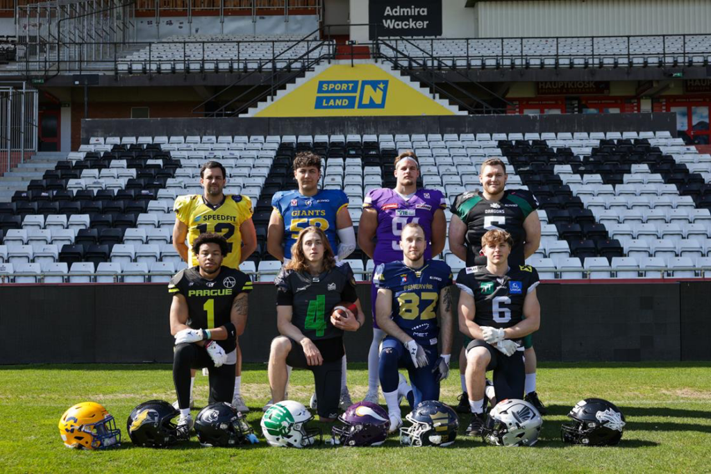 AFBÖ, German Football Network, GFN, German Football League, AFVD, GFL, DFFL, AFBÖ, AFLE, EFA, ELF, American Football, NFL, Football is family