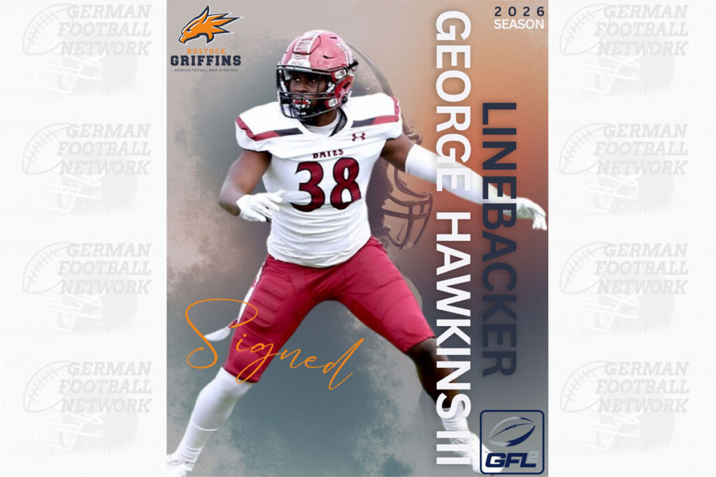 Rostock Griffins, German Football Network, GFN, German Football League, AFVD, GFL, DFFL, AFBÖ, AFLE, EFA, ELF, American Football, NFL, Football is family