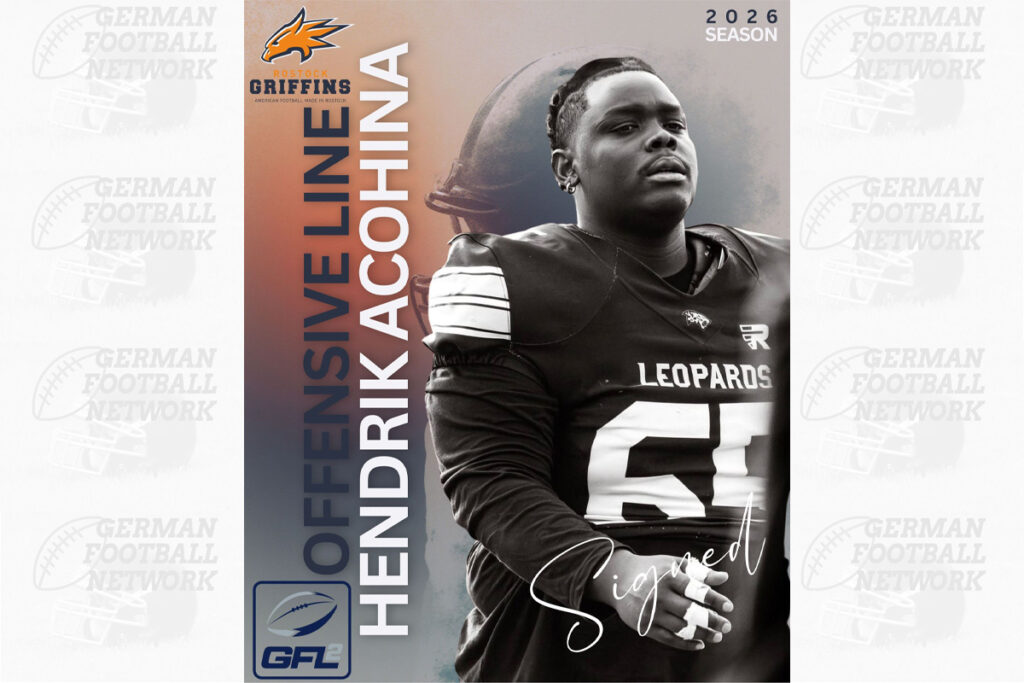 Rostock Griffins, German Football Network, GFN, German Football League, AFVD, GFL, DFFL, AFBÖ, AFLE, EFA, ELF, American Football, NFL, Football is family