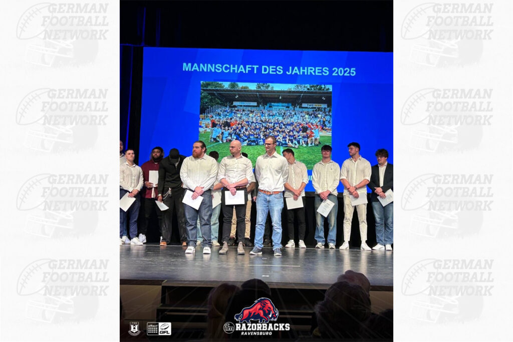 ihm Razorbacks Ravensburg, German Football Network, GFN, German Football League, AFVD, GFL, DFFL, AFBÖ, AFLE, EFA, ELF, American Football, NFL, Football is family