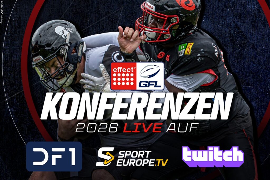 German Football Network, GFN, German Football League, AFVD, GFL, DFFL, AFBÖ, AFLE, EFA, ELF, American Football, NFL, Football is family