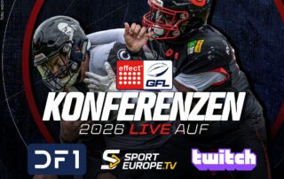 German Football Network, GFN, German Football League, AFVD, GFL, DFFL, AFBÖ, AFLE, EFA, ELF, American Football, NFL, Football is family