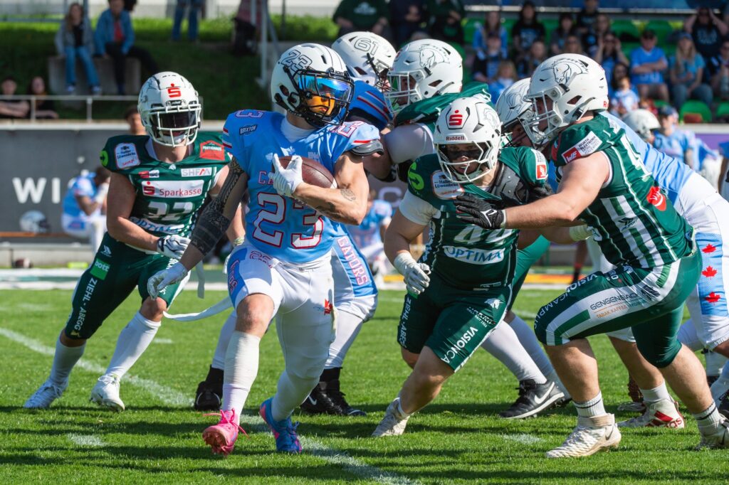 Schwäbisch Hall Unicorns, German Football Network, GFN, German Football League, AFVD, GFL, DFFL, AFBÖ, AFLE, EFA, ELF, American Football, NFL, Football is family