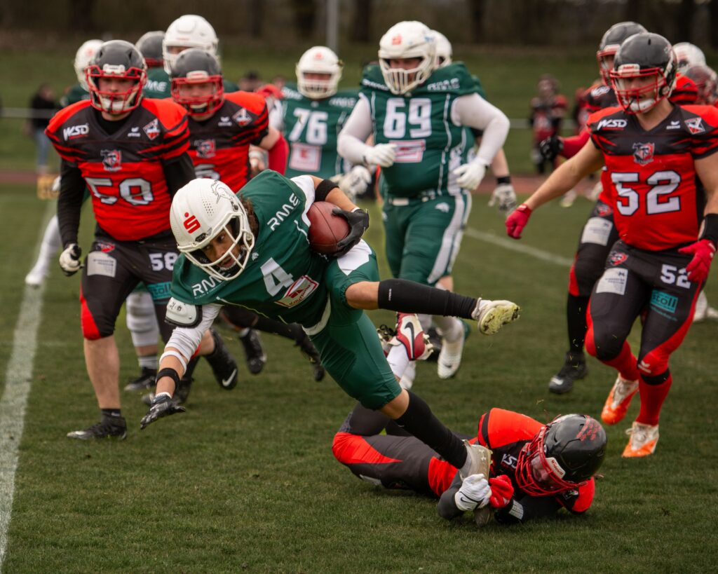 Schwäbisch Hall Unicorns, German Football Network, GFN, German Football League, AFVD, GFL, DFFL, AFBÖ, AFLE, EFA, ELF, American Football, NFL, Football is family